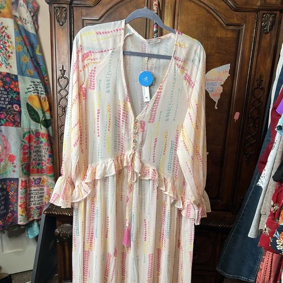 Pupshe beautiful maxi sheer dress - Picture 1 of 6